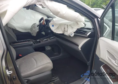 2023 Toyota Sienna Le из США, поврежденный, VIN 5TDKRKEC6PS157035